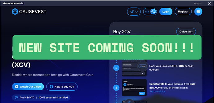 New Site Coming Soon!!